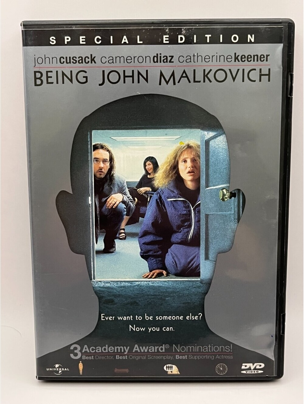 Being John Malkovich DVD Special Edition Cusack 1999 Comedy Region 1 Spike Jonze